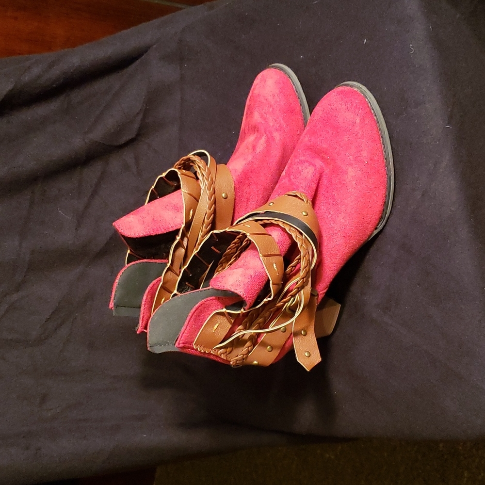 Red Booties - image 1